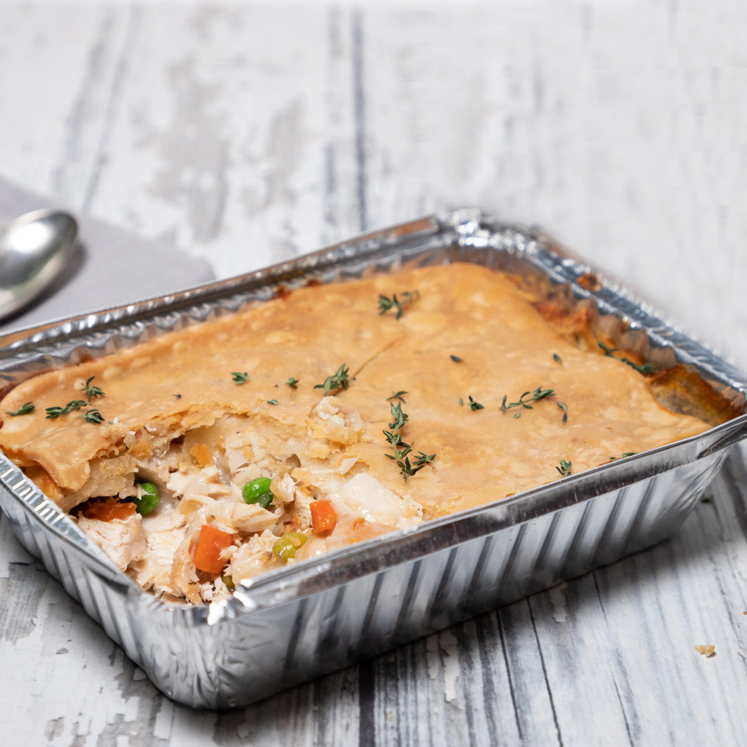 The Village Kitchen Chicken Pie-Large Feeds 2 to 4 people
