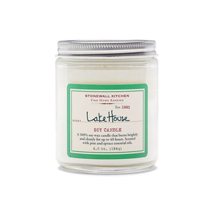 Stonewall Kitchen Maine Wood Soy Candle