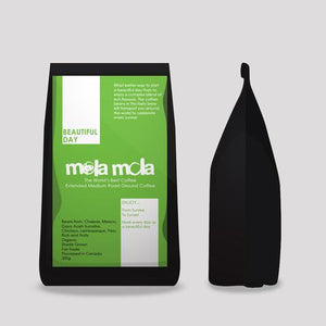 What better way to start a beautiful day than to enjoy a complex blend of rich flavours. The coffee beans in this tasty brew will transport you around the world to celebrate every sunrise.  From sunrise to sunset, mark every day as a beautiful day.