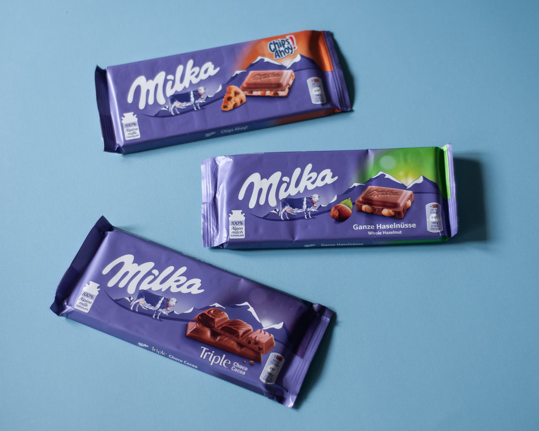 Milka Chocolate Bars