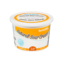 Load image into Gallery viewer, Hewitt&#39;s Natural Sour Cream 14%
