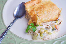 Load image into Gallery viewer, The Village Kitchen Chicken Pie-Large Feeds 2 to 4 people

