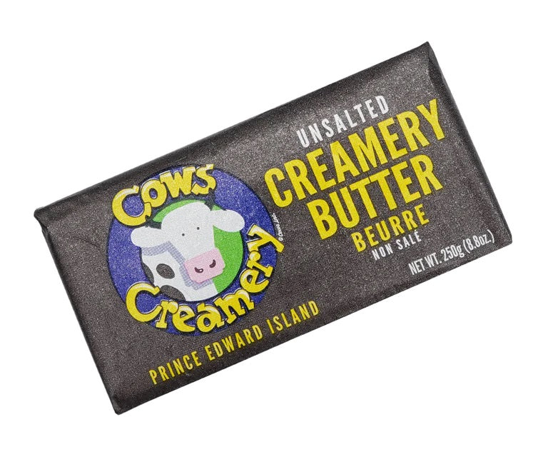 Cows Creamery PEI Butter (84% Butter Fat)