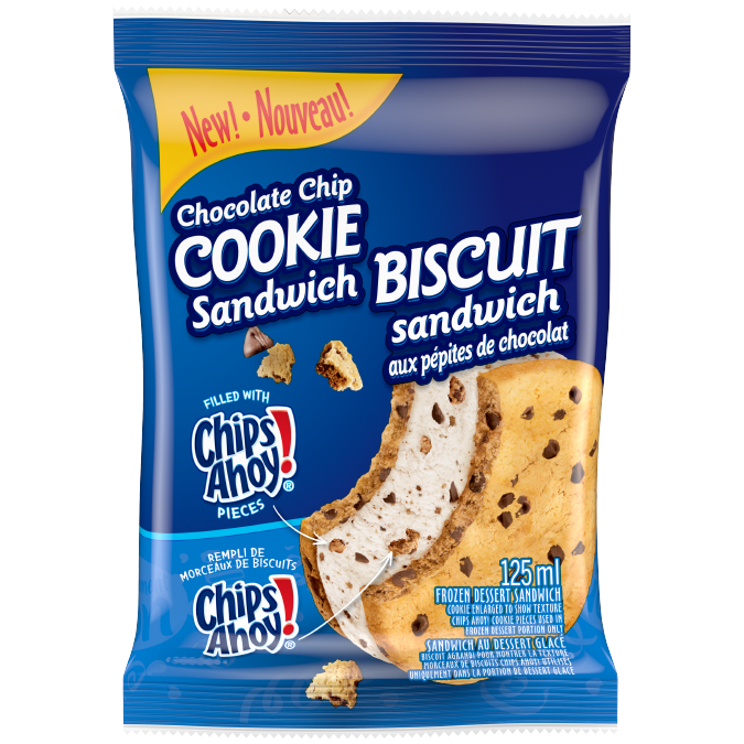 Chips Ahoy Ice Cream Sandwich