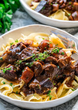 Load image into Gallery viewer, The Village Kitchen AAA Beef Bourguignonne-Large Feeds 2 to 4 people
