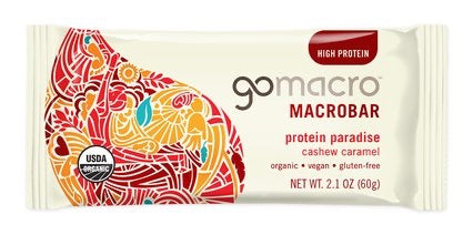gomacro Protein Paradise Cashew Caramel